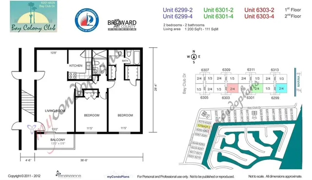 $575,000 | 6299 Bay Club Drive, Unit 4, Fort Lauderdale, FL 33308