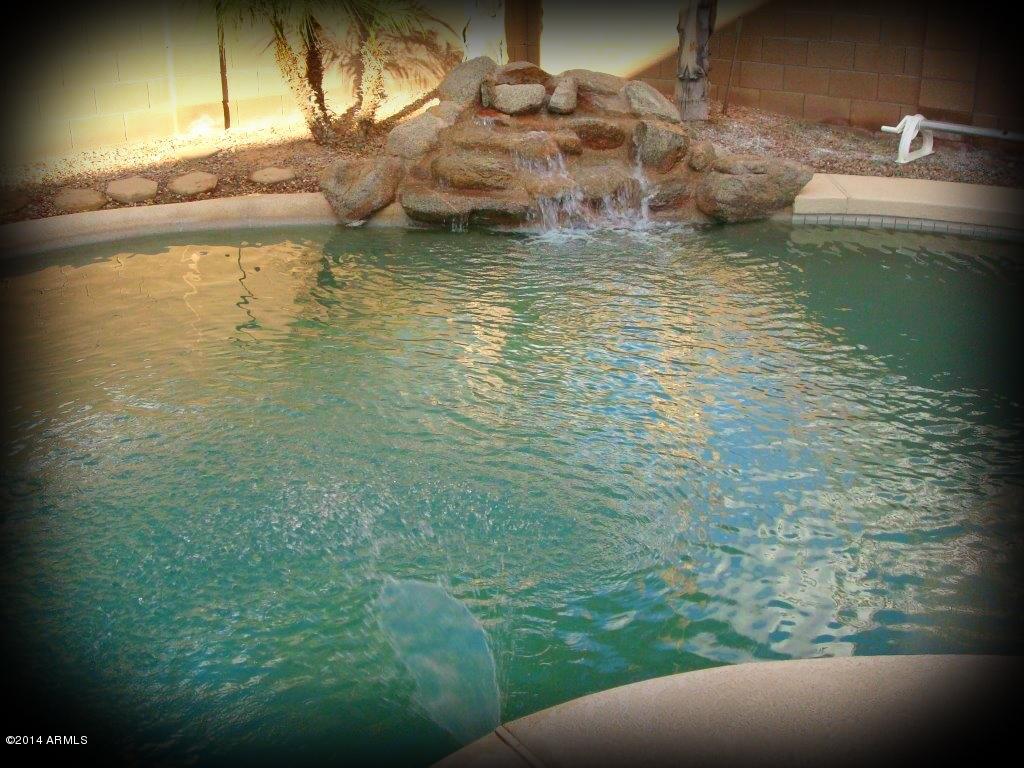3722 East Kimball Road Gilbert, AZ 85297 - Photo 5 of 63 Heated Salt Water Pool with Waterfall