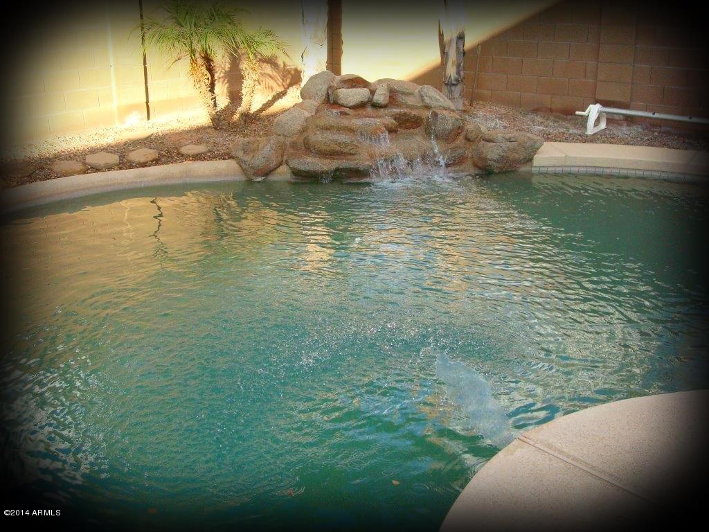 3722 East Kimball Road Gilbert, AZ 85297 - Photo 8 of 63 Heated Salt Water Pool with Waterfall