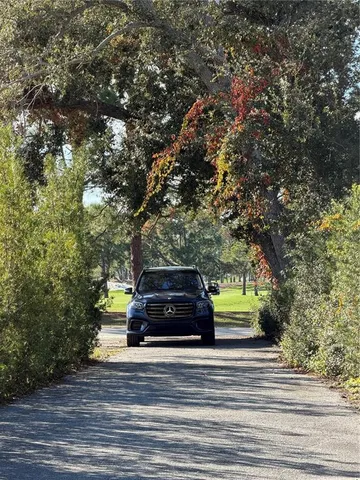 a car parked on the side of the road