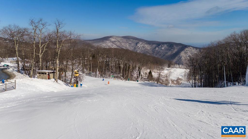 105 Eagles Court Wintergreen, VA 22967 - Photo 44 of 47 a view of a house with a snow on the road