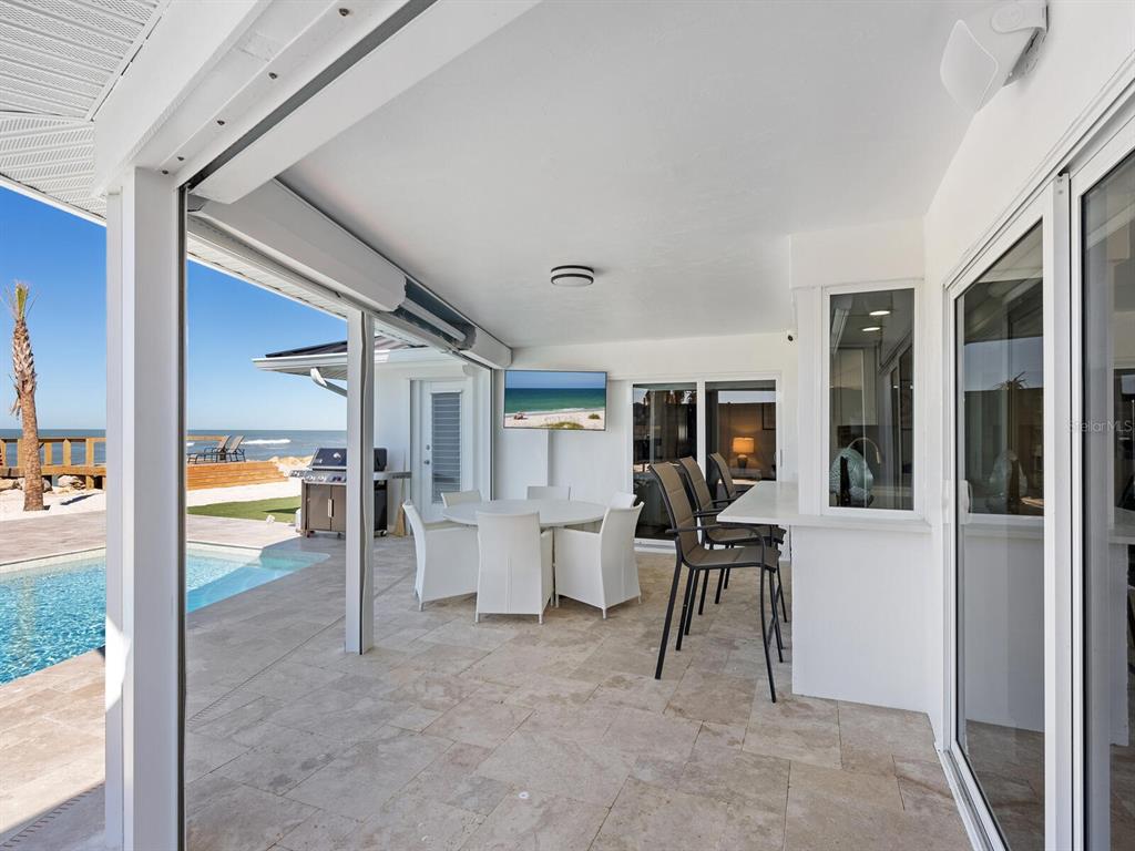 3743 Casey Key Road Nokomis, FL 34275 - Photo 24 of 36 a view of work space with furniture and windows