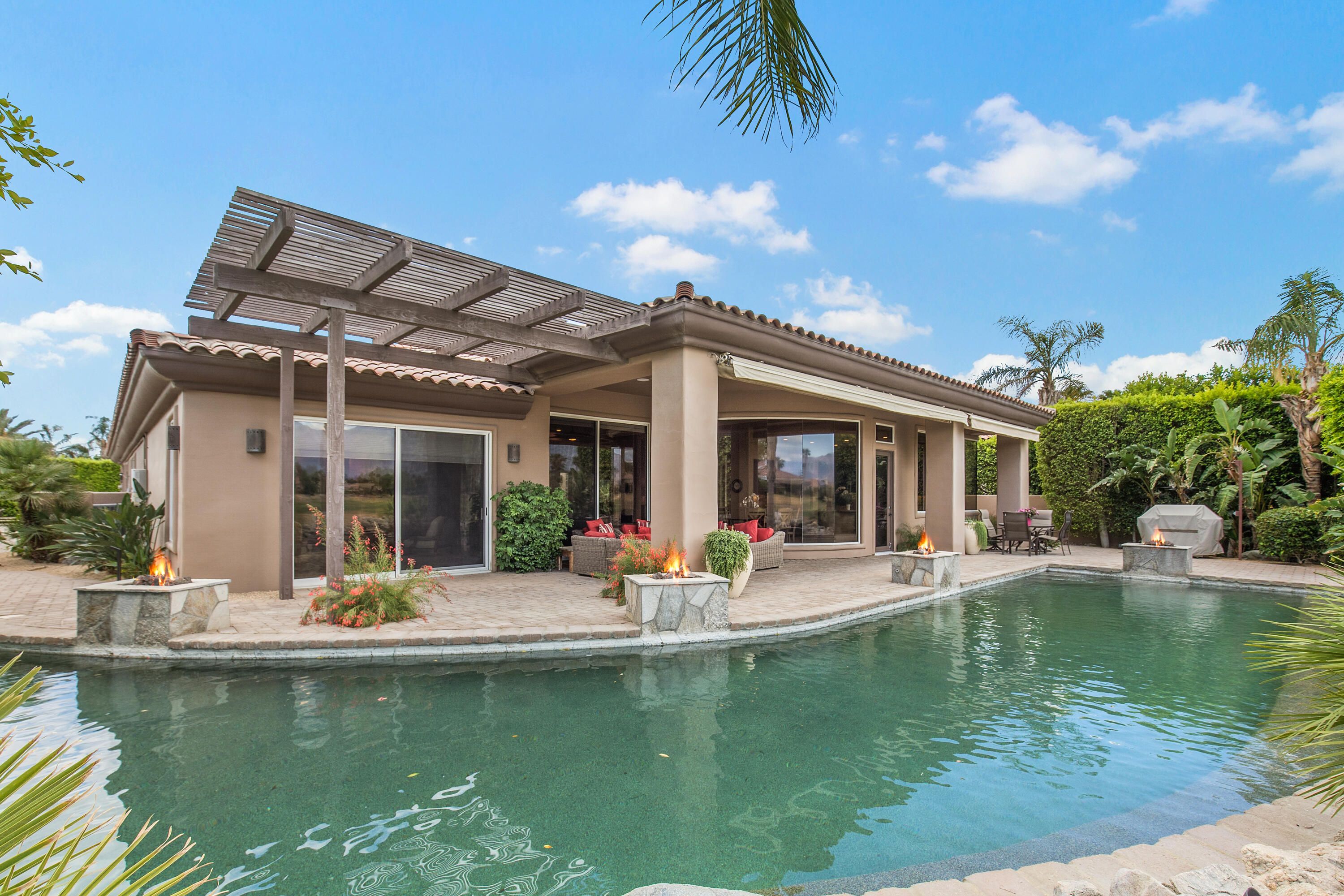 271 Loch Lomond Road Rancho Mirage, CA 92270 - Photo 3 of 56 Pool facing golf course