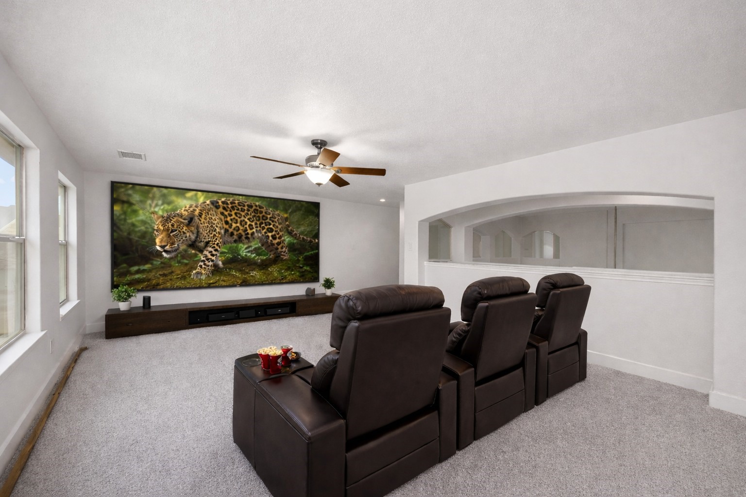 20923 Bayeux Lane Spring, TX 77388 - Photo 15 of 50 a living room with furniture a rug and a large window