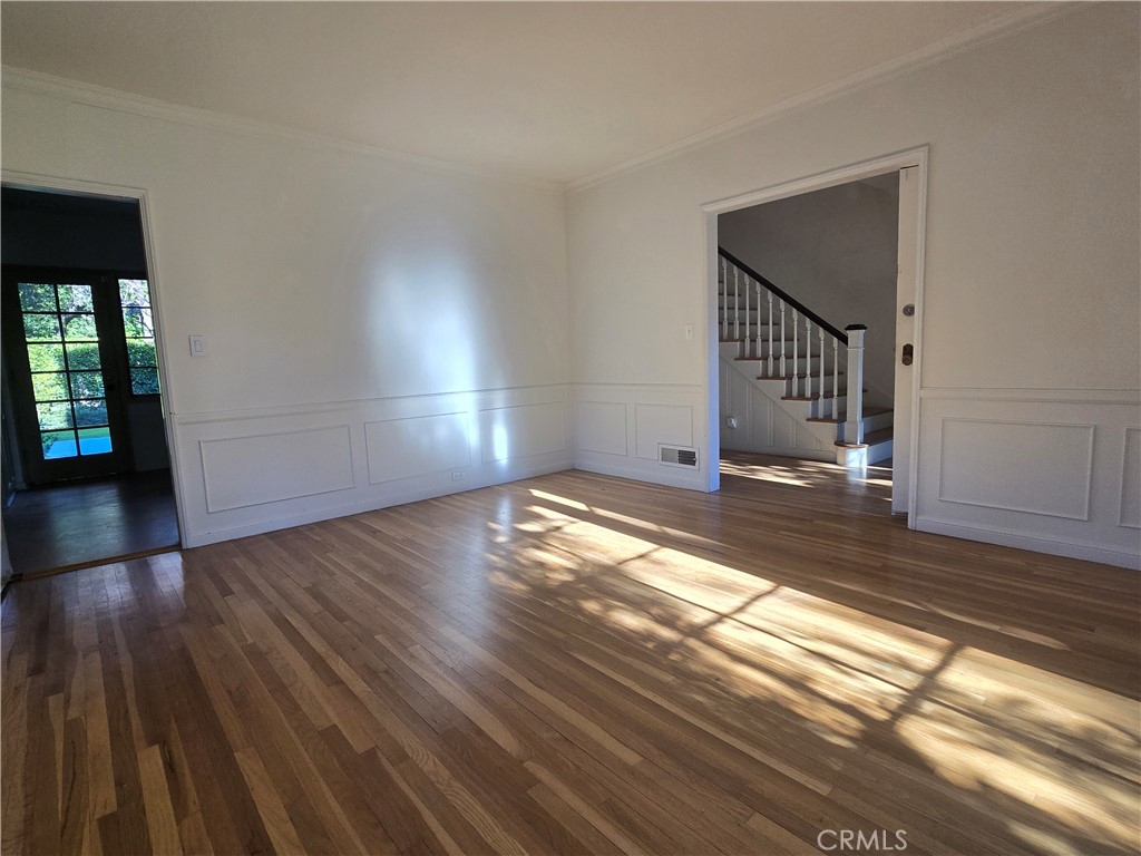 1868 St Albans Road San Marino, CA 91108 - Photo 13 of 15 a view of empty room with wooden floor