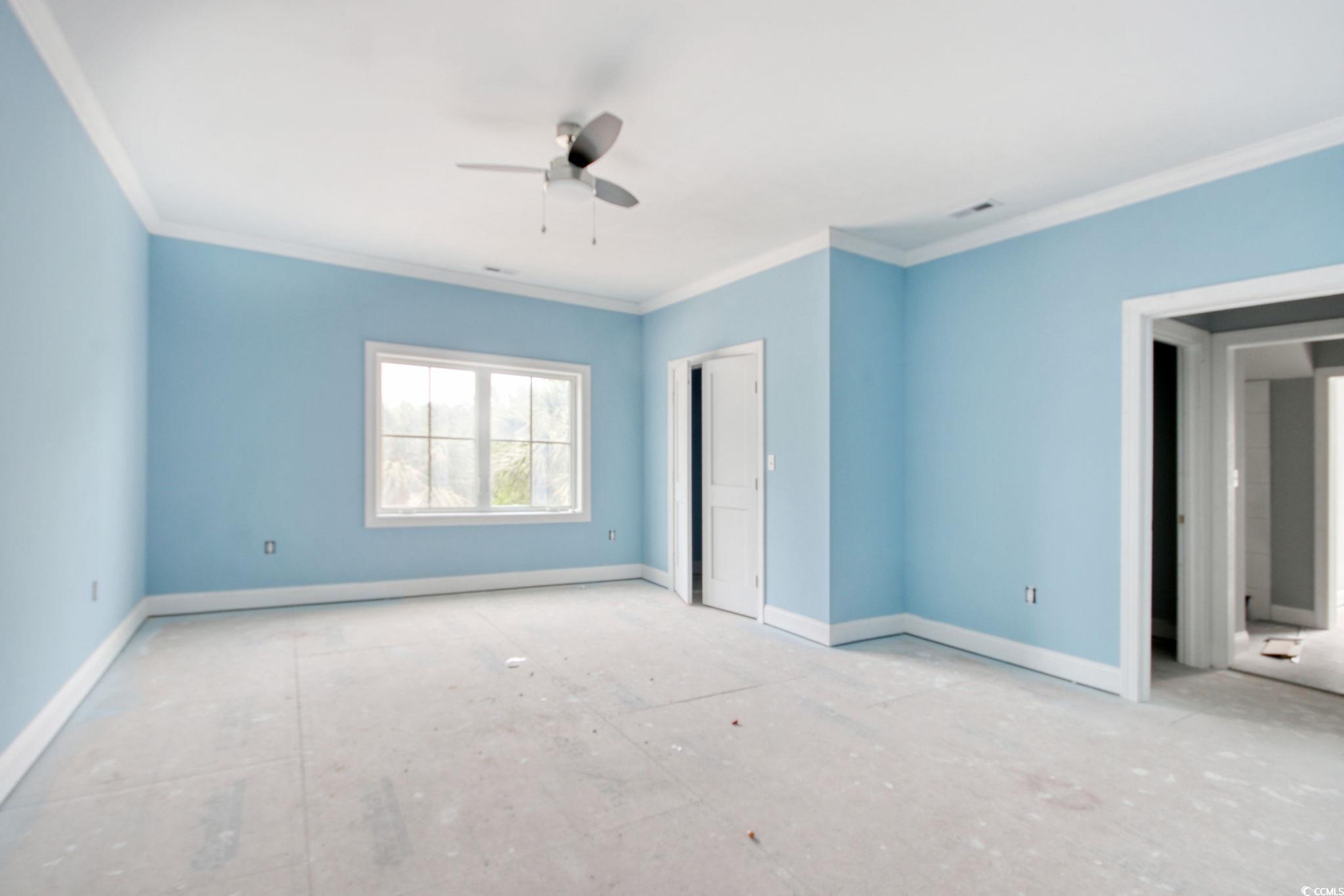 105 Michau Road Georgetown, SC 29440 - Photo 22 of 32 Unfurnished bedroom with ornamental molding, baseb