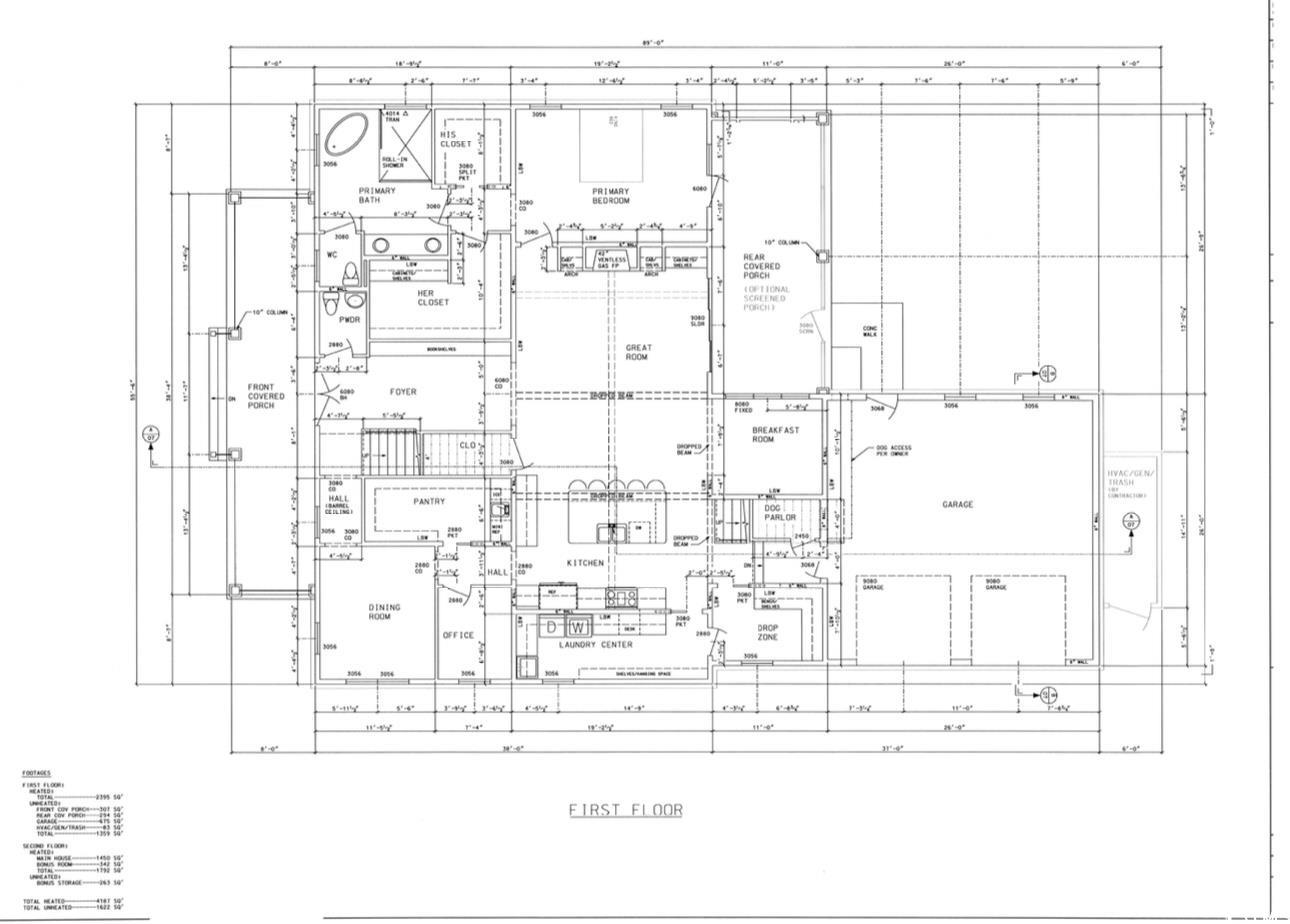 105 Michau Road Georgetown, SC 29440 - Photo 30 of 32 Floor plan / room layout
