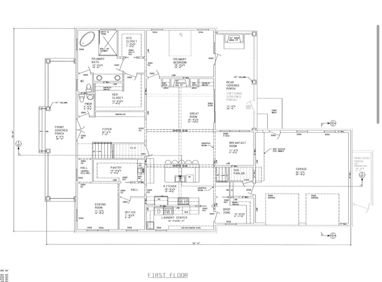 105 Michau Road Georgetown, SC 29440 - Photo 32 of 32 Floor plan / room layout