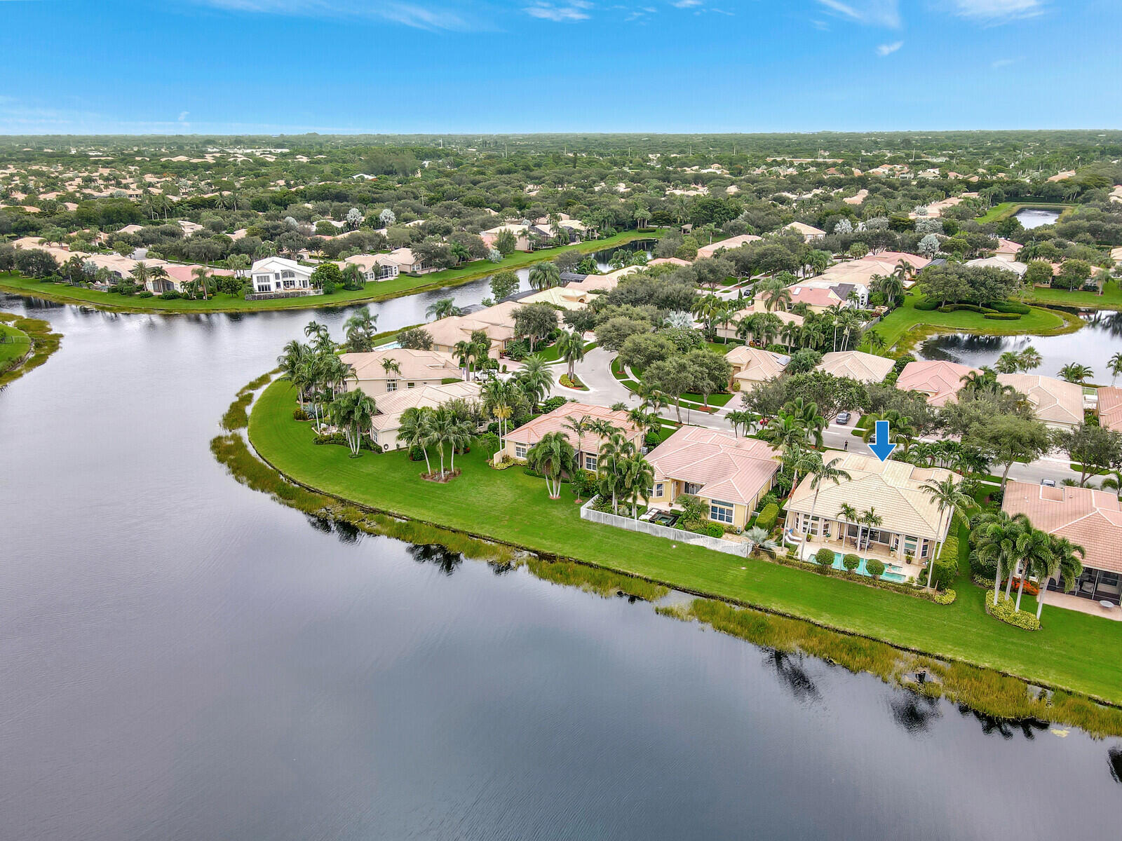 7016 Corning Circle Boynton Beach, FL 33437 - Photo 2 of 66 overhead view