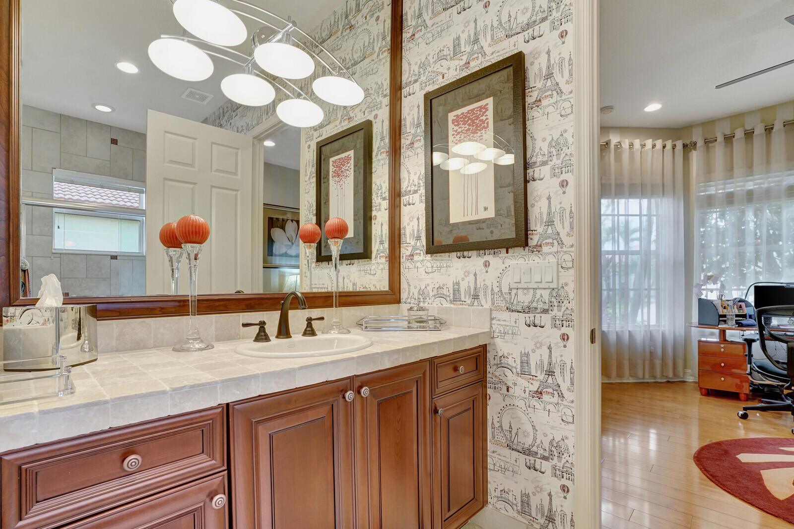 7016 Corning Circle Boynton Beach, FL 33437 - Photo 31 of 66 Jack and Jill full bathroom