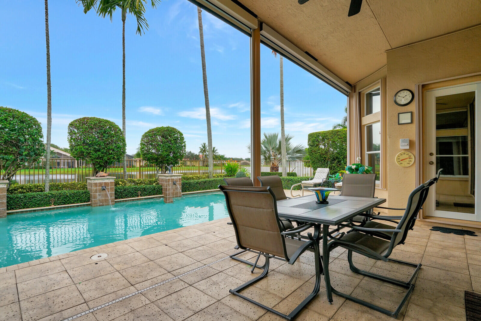 7016 Corning Circle Boynton Beach, FL 33437 - Photo 36 of 66 covered outside pool area