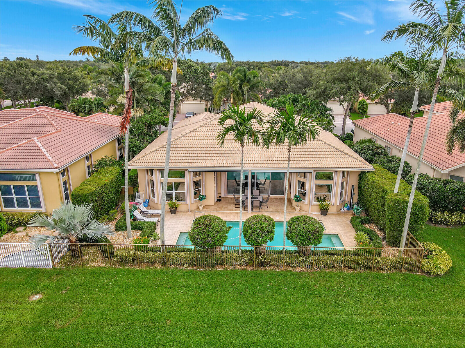 7016 Corning Circle Boynton Beach, FL 33437 - Photo 45 of 66 overhead rear