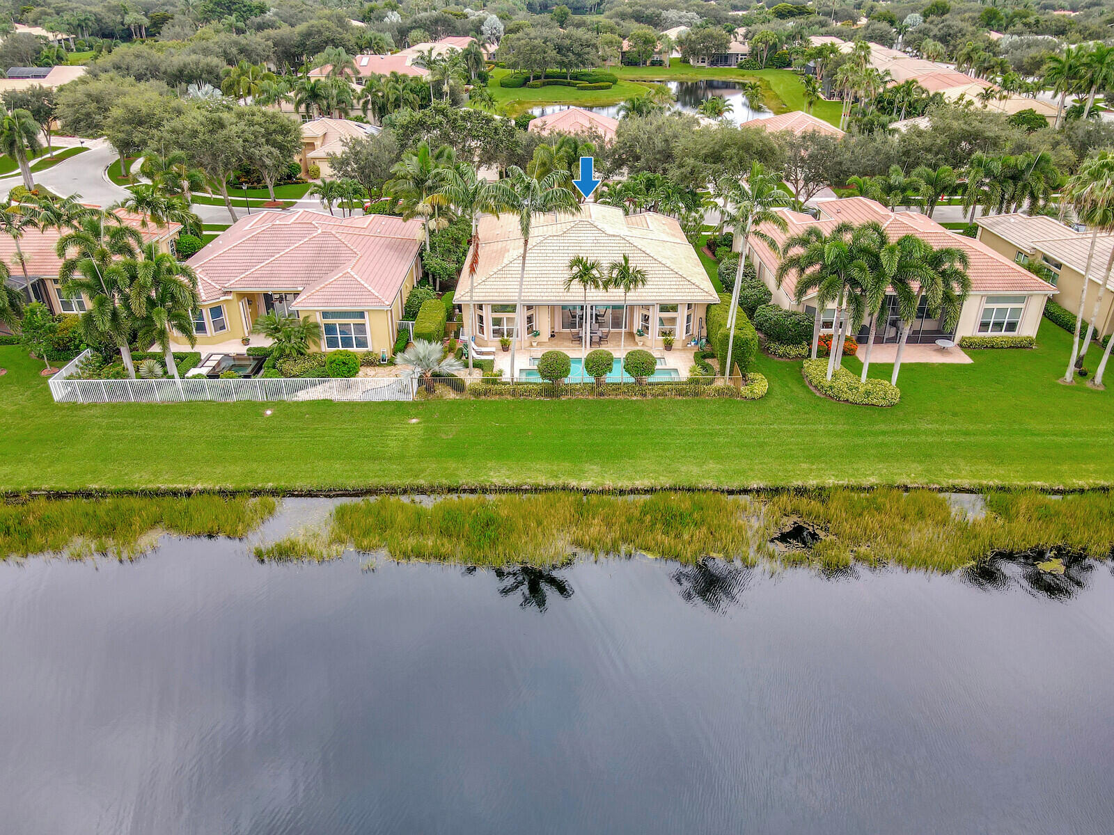 7016 Corning Circle Boynton Beach, FL 33437 - Photo 46 of 66 overhead rear