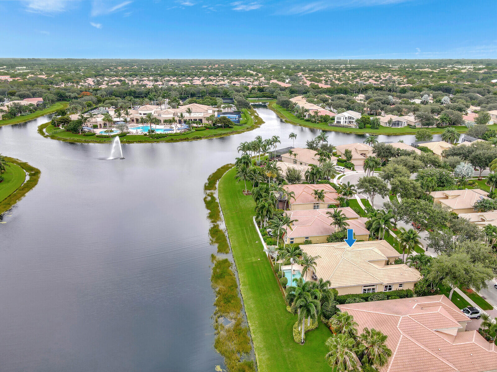 7016 Corning Circle Boynton Beach, FL 33437 - Photo 64 of 66 view to clubhouse
