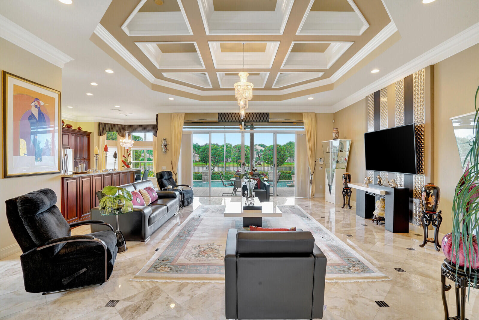 7016 Corning Circle Boynton Beach, FL 33437 - Photo 8 of 66 large dramatic entrance