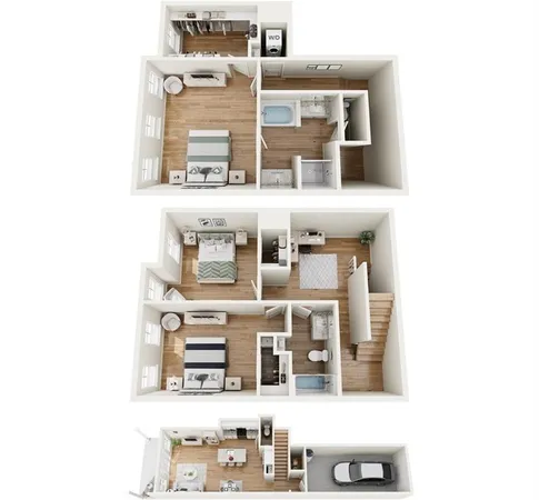 view of living room with furniture