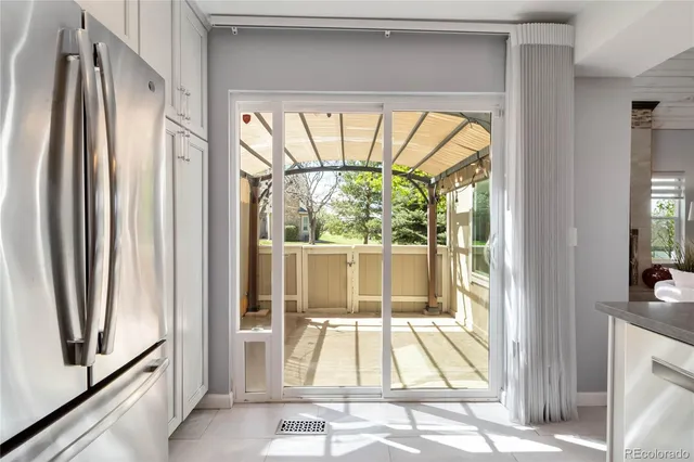 a view of entry way with wooden floor