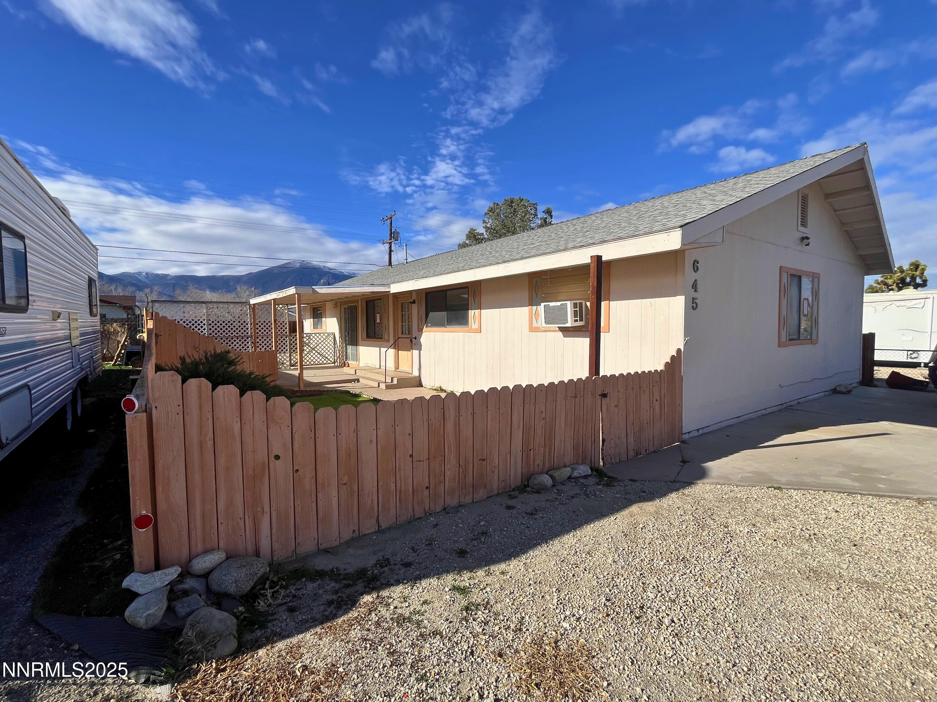 645 K Street Hawthorne, NV 89415 - Photo 1 of 16 a view of a backyard