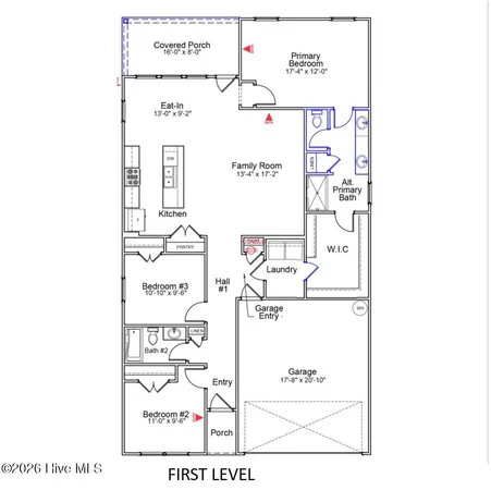$339,124 | 845 Schoolfield Drive, Sneads Ferry, NC 28460