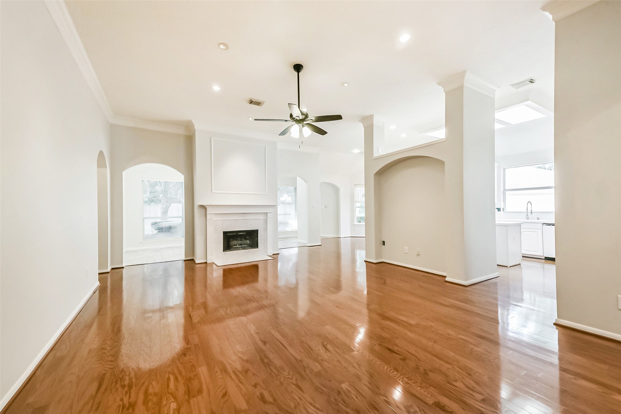 14610 Farrawood Drive Cypress, TX 77429 - Photo 15 of 35 a view of a livingroom with wooden floor