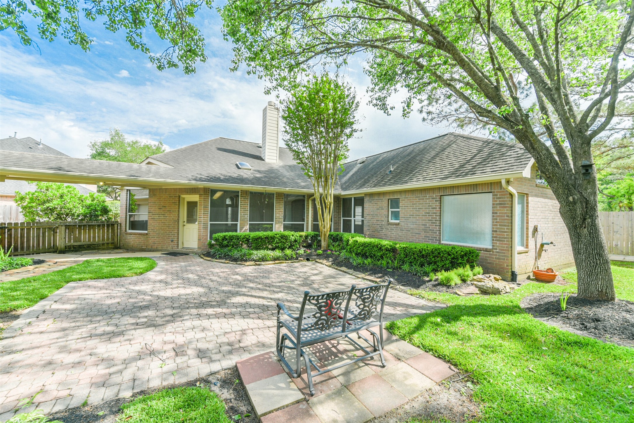 14610 Farrawood Drive Cypress, TX 77429 - Photo 35 of 35 a front view of a house with garden