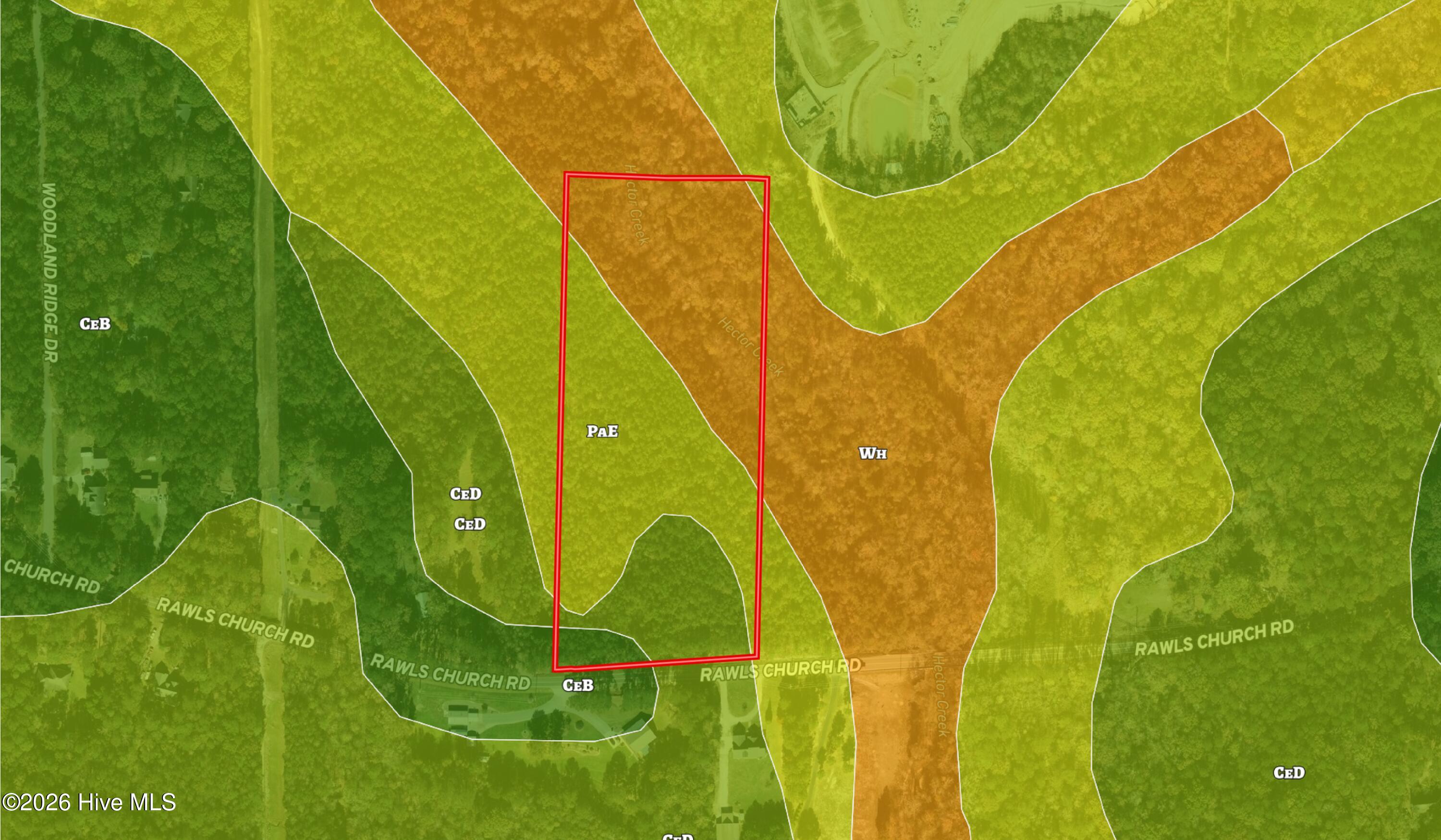 0 Rawls Church Road Fuquay-Varina, NC 27526 - Photo 15 of 20 Soils Map