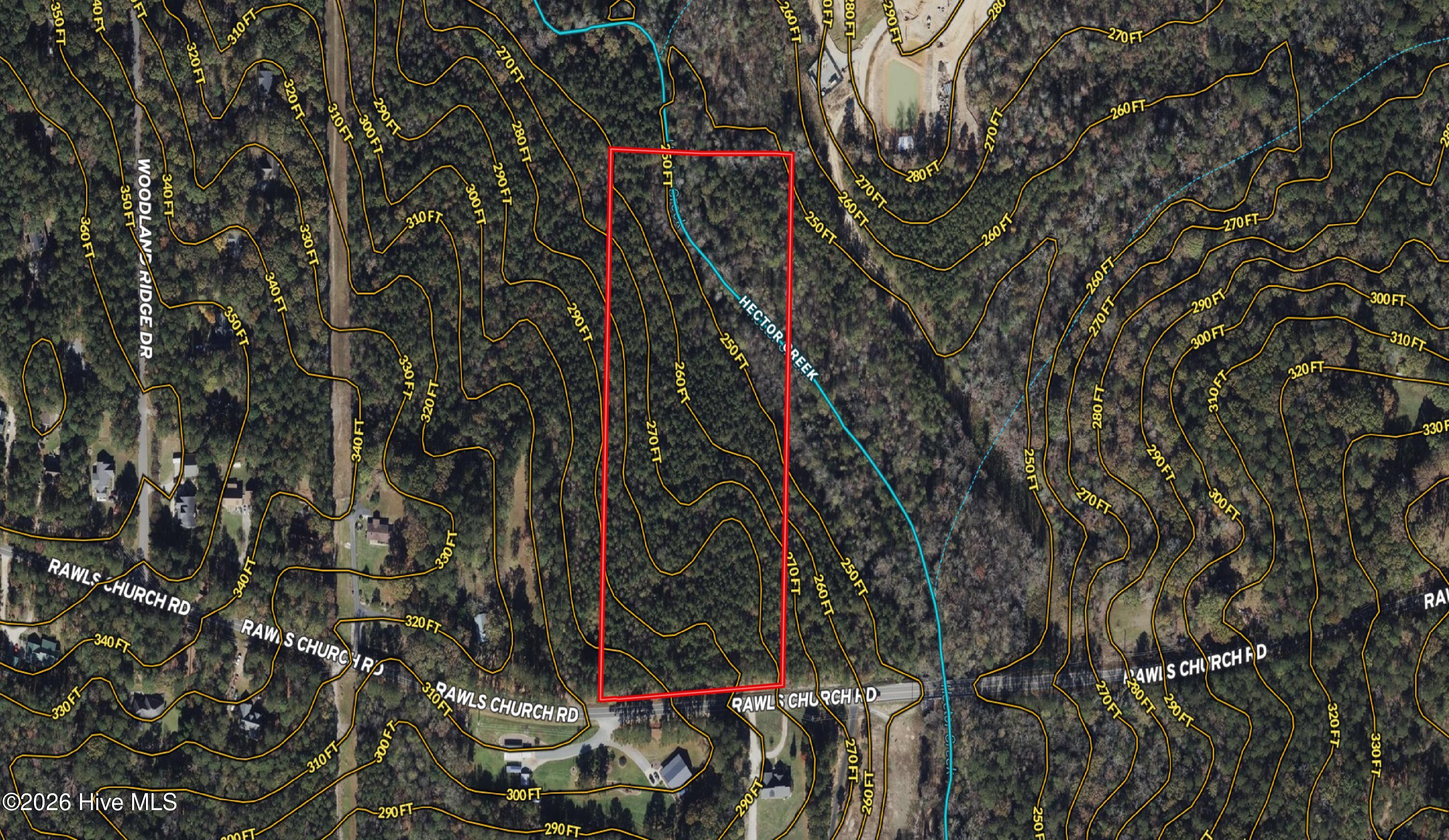 0 Rawls Church Road Fuquay-Varina, NC 27526 - Photo 16 of 20 Contours_Collins