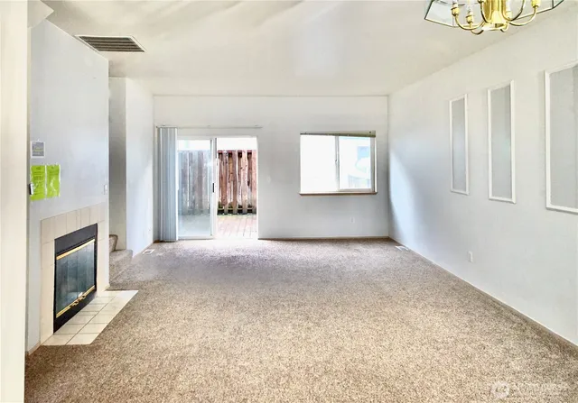 a view of front door