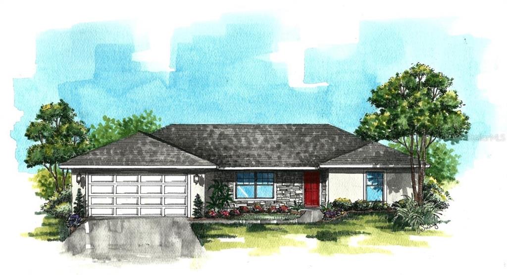 5405 Southwest 151 Street Road Ocala, FL 34473 - Photo 1 of 1 a front view of a house with garden