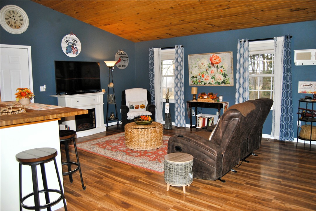 9555 Us Route Hemlock, NY 14466 - Photo 8 of 37 Cozy nights spend by the fire!