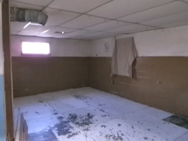 a view of empty room