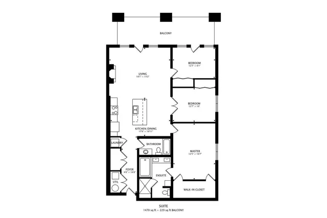 $3,700 | 2222 West Belmont Avenue, Unit 401, Chicago, IL 60618