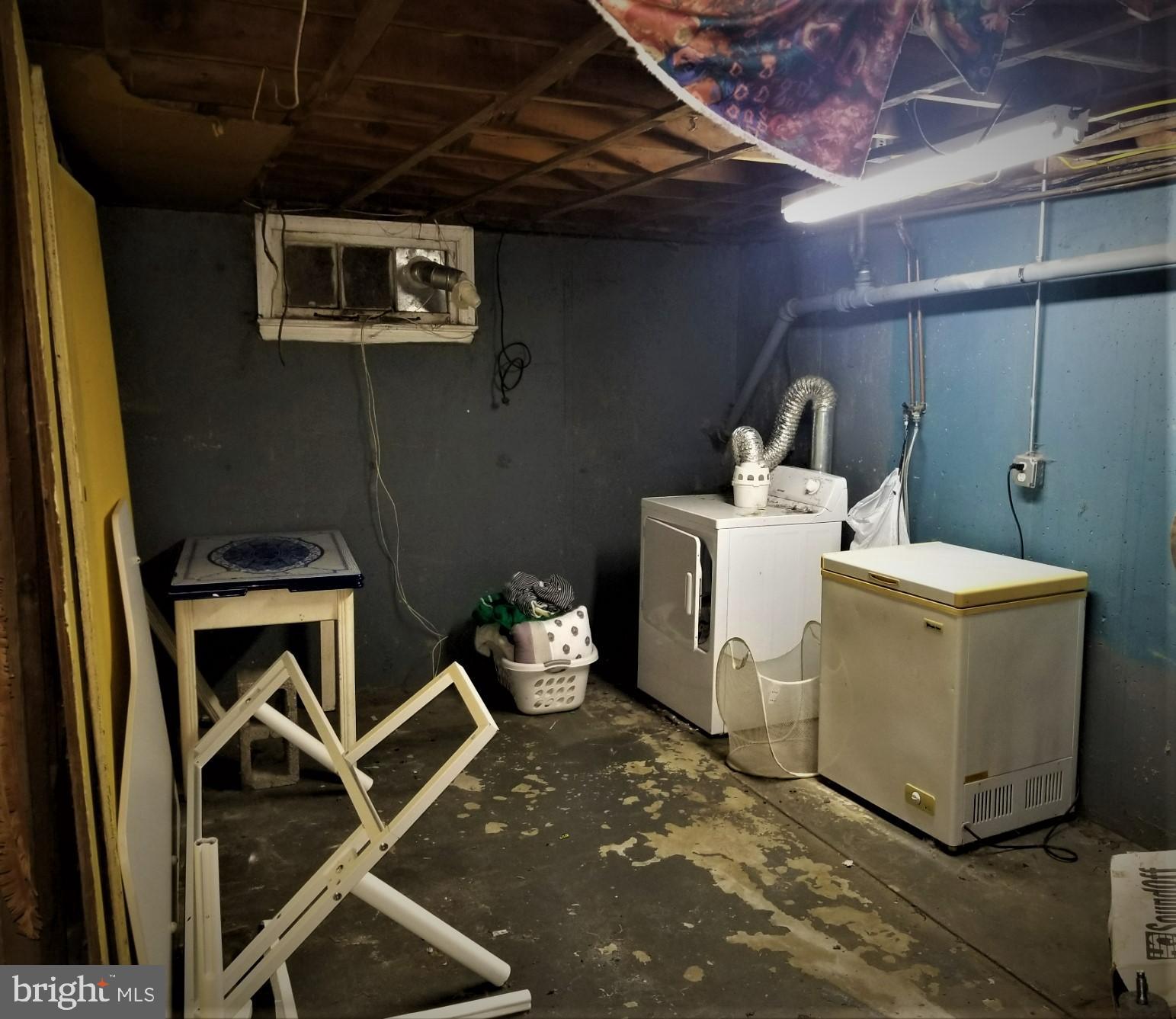 251 Howarth Road Media, PA 19063 - Photo 20 of 28 basement room at NE with laundry