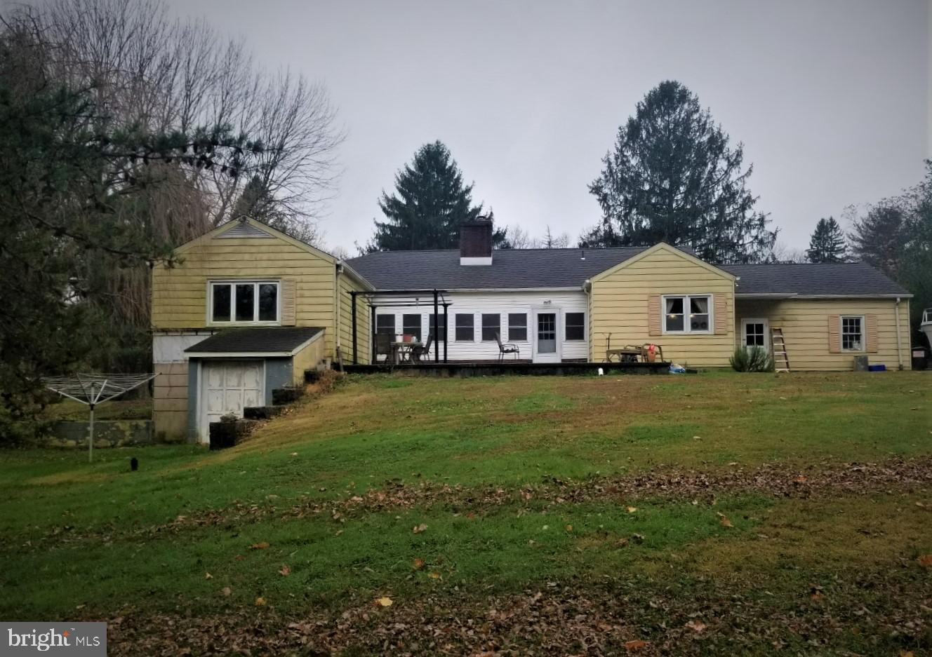 251 Howarth Road Media, PA 19063 - Photo 27 of 28 rear facade view looking west from east