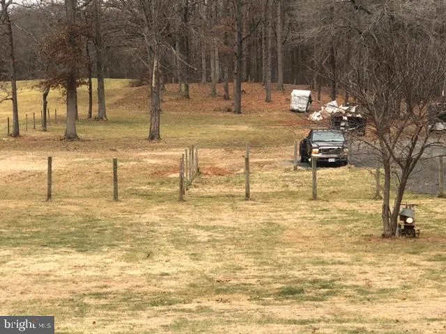 a view of a lake with a slide