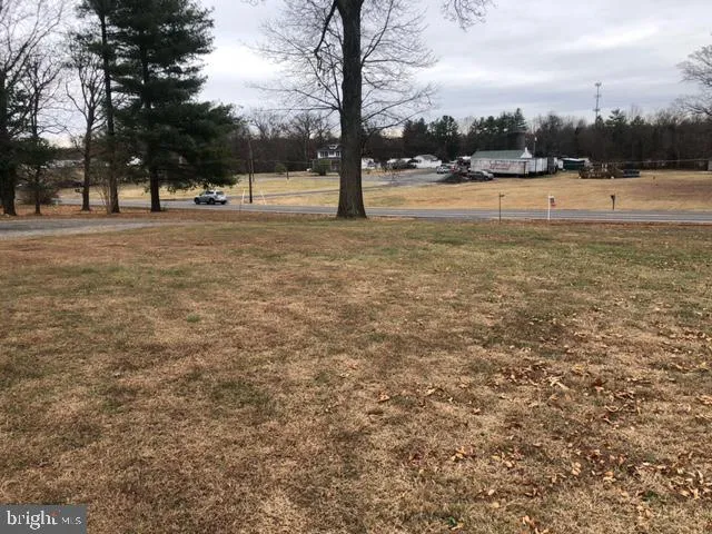 a view of outdoor space with garden