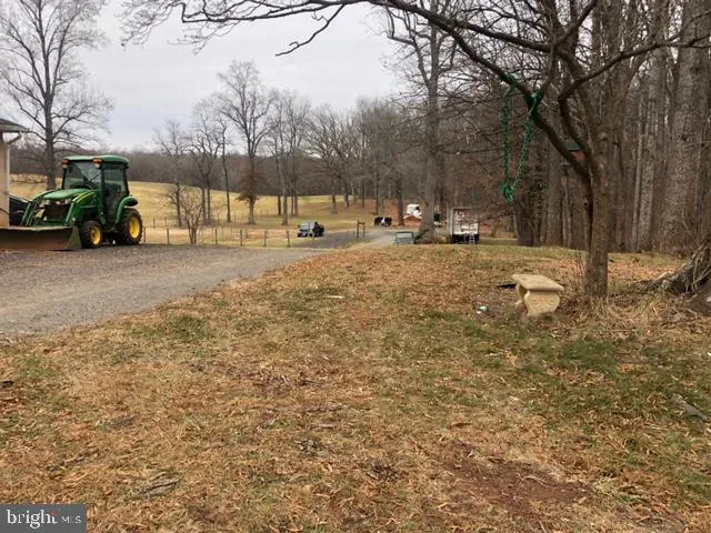 a view of street with trees
