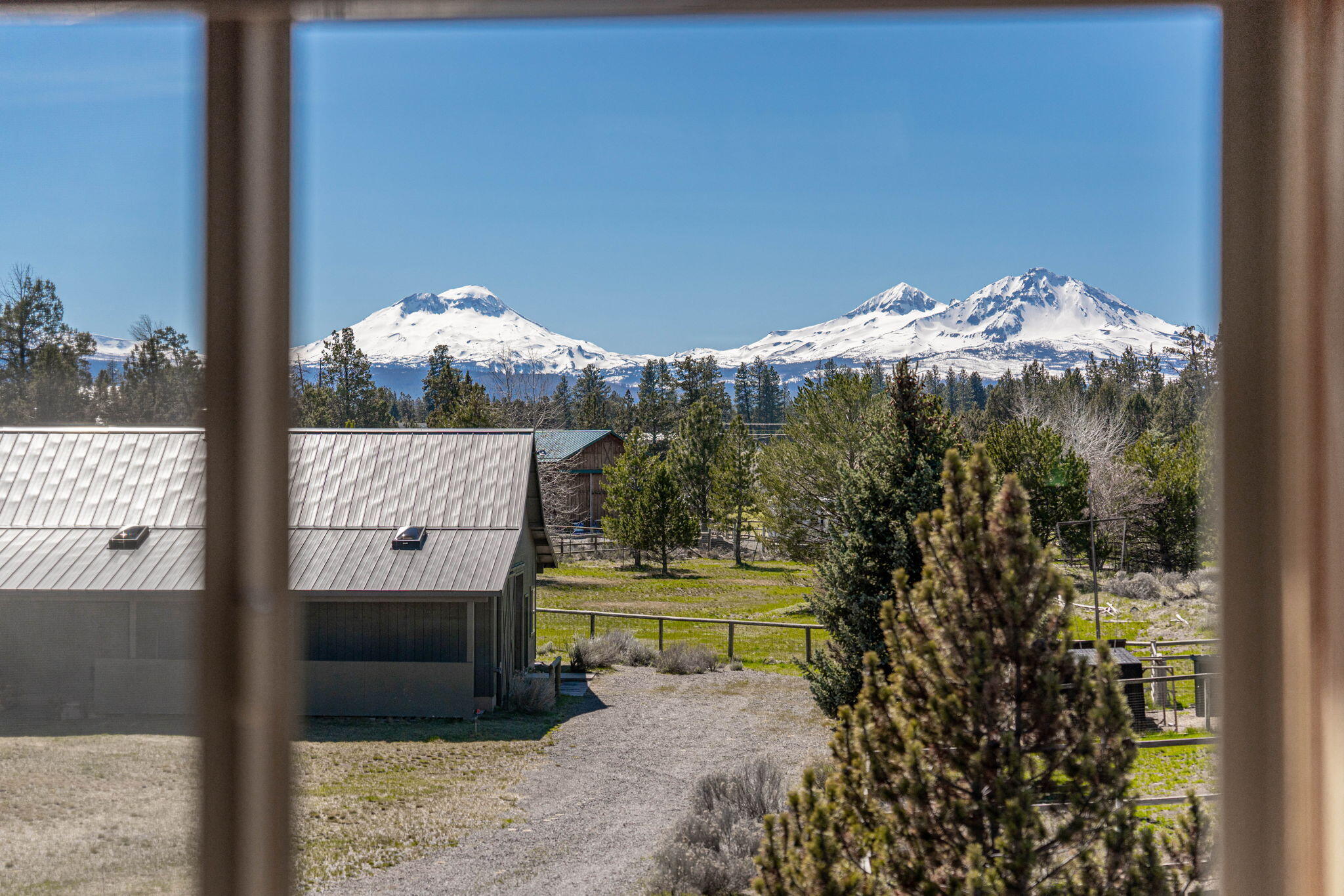 17375 Jordan Road Sisters, OR 97759 - Photo 53 of 63 Epic mountain views from the office above the shop.