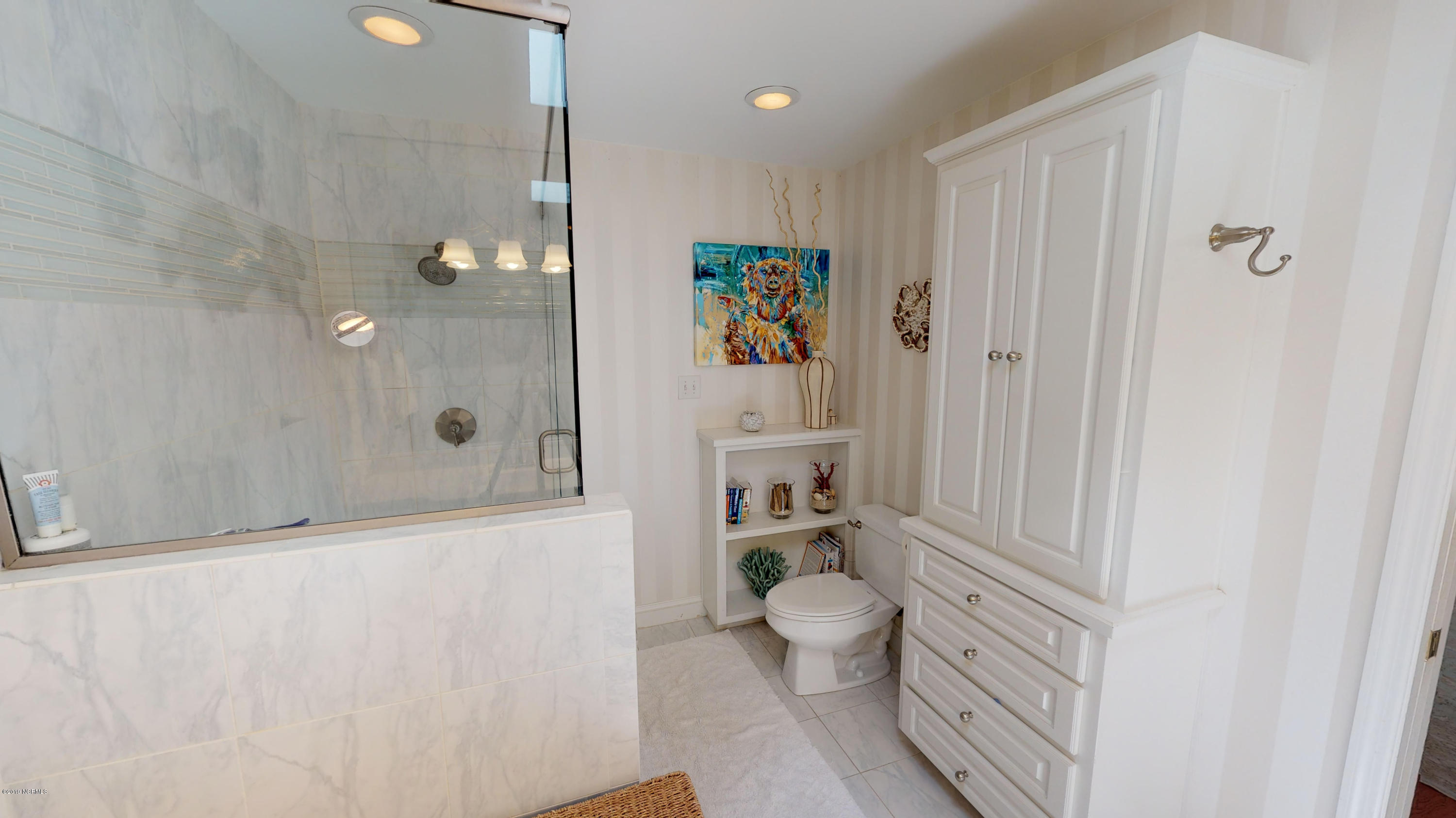2436 Tram Road New Bern, NC 28562 - Photo 30 of 57 Huge Walk in Shower in Master
