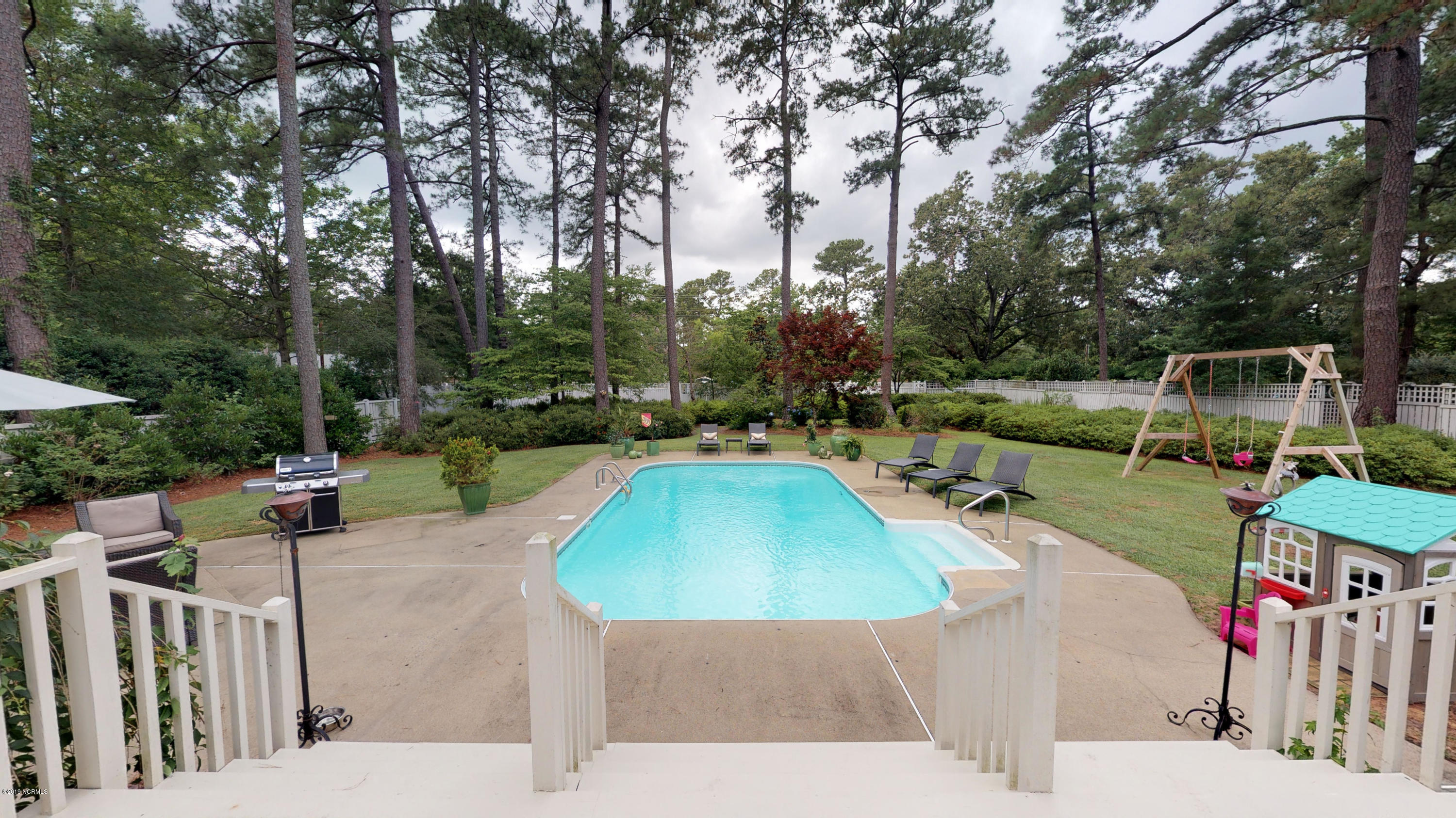 2436 Tram Road New Bern, NC 28562 - Photo 48 of 57 Beautiful In-Ground Pool Area