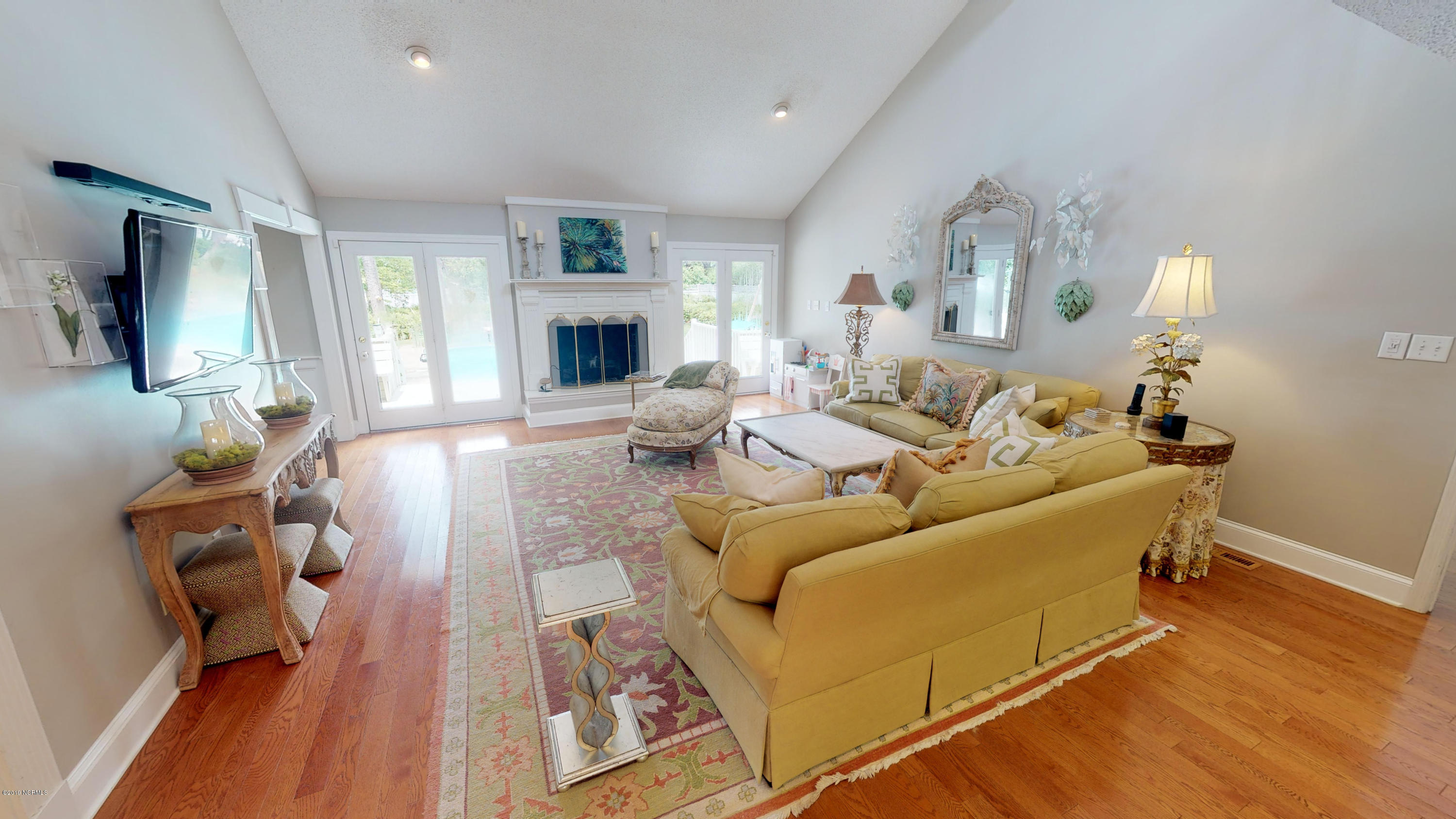 Family Room abundance of natural light