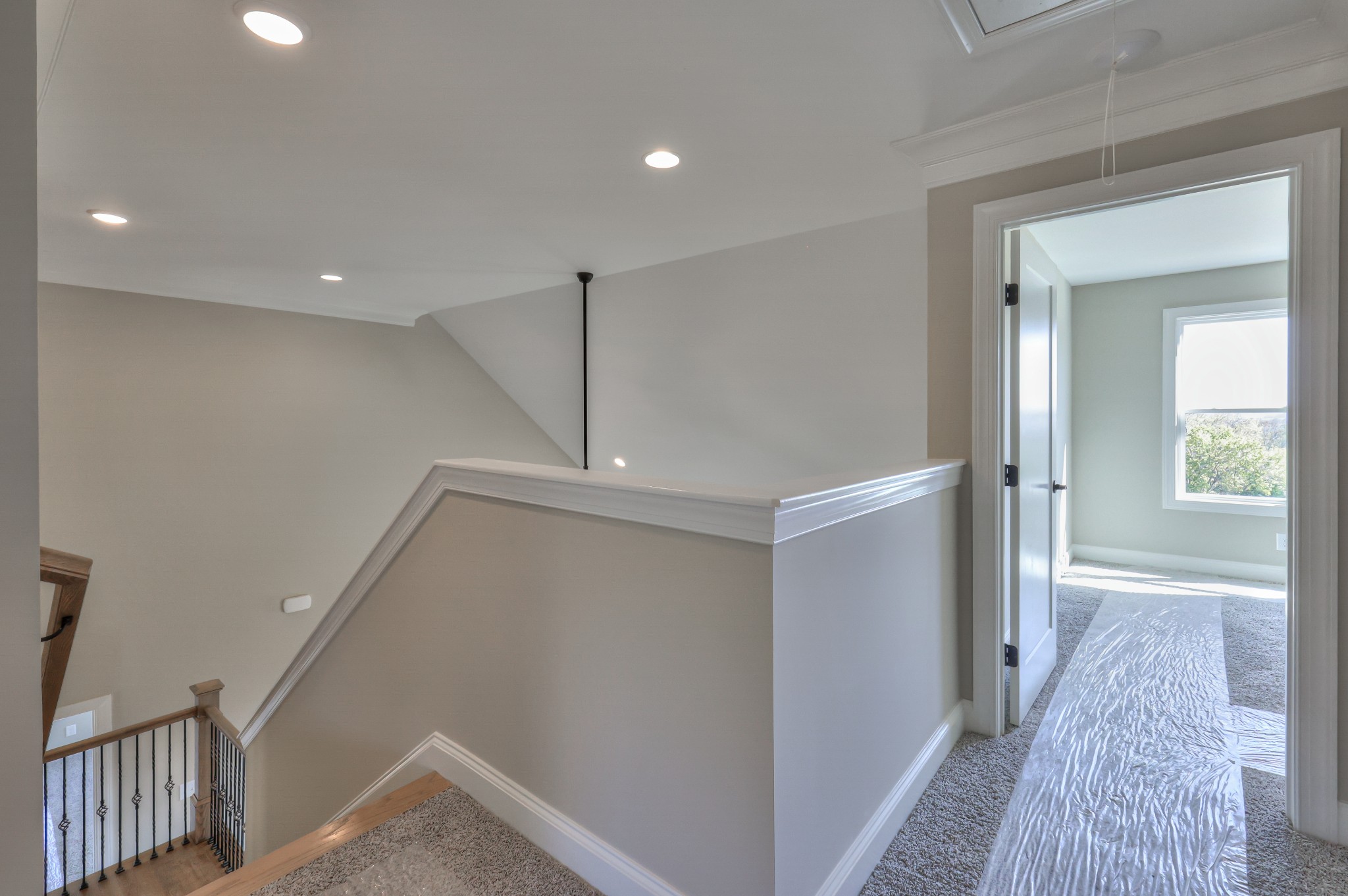1875 Templow Road Bethpage, TN 37022 - Photo 24 of 49 a view of hallway with stairs and wooden floor