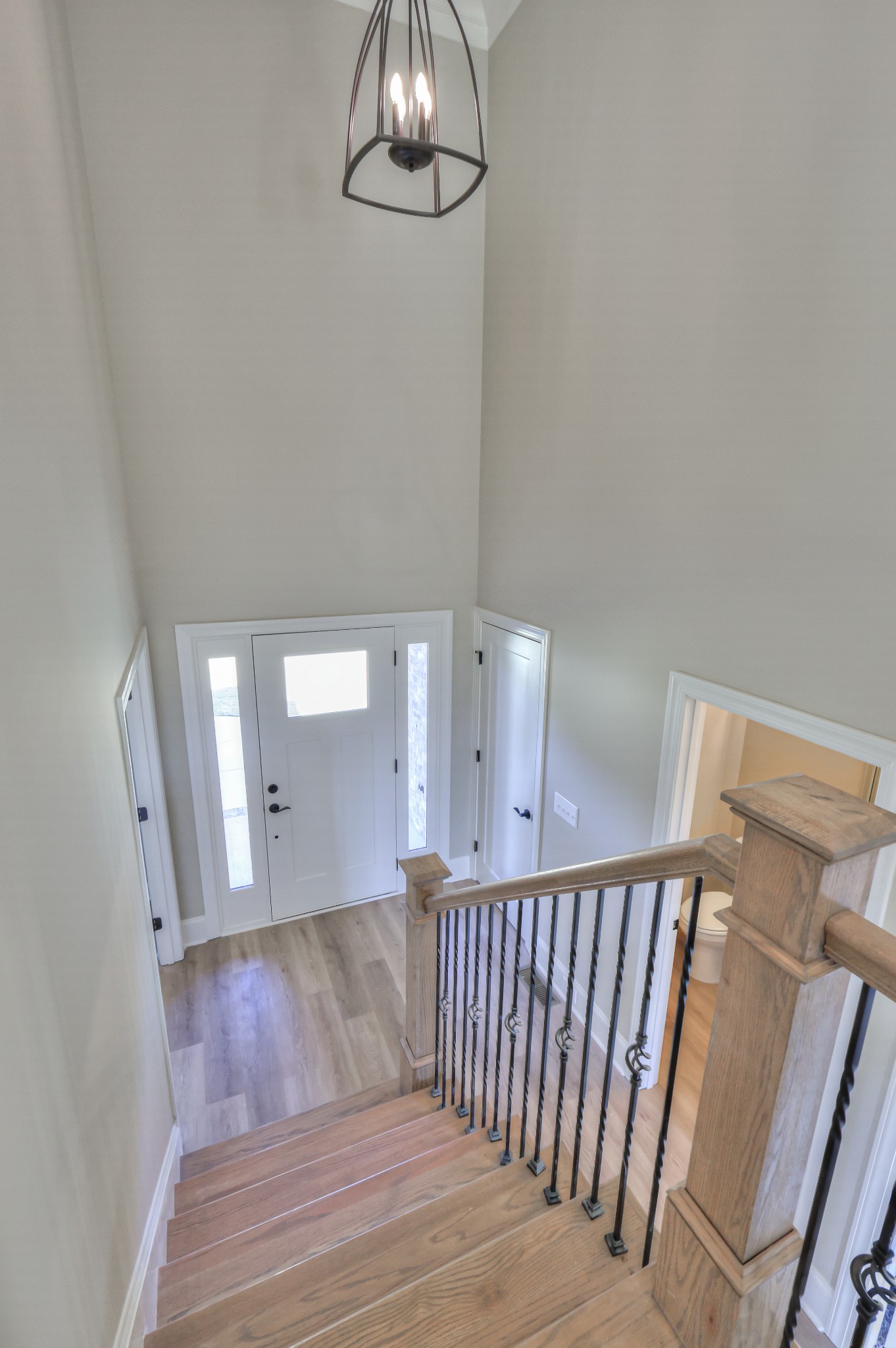 1875 Templow Road Bethpage, TN 37022 - Photo 27 of 49 a view of a hallway view with wooden floor and staircase