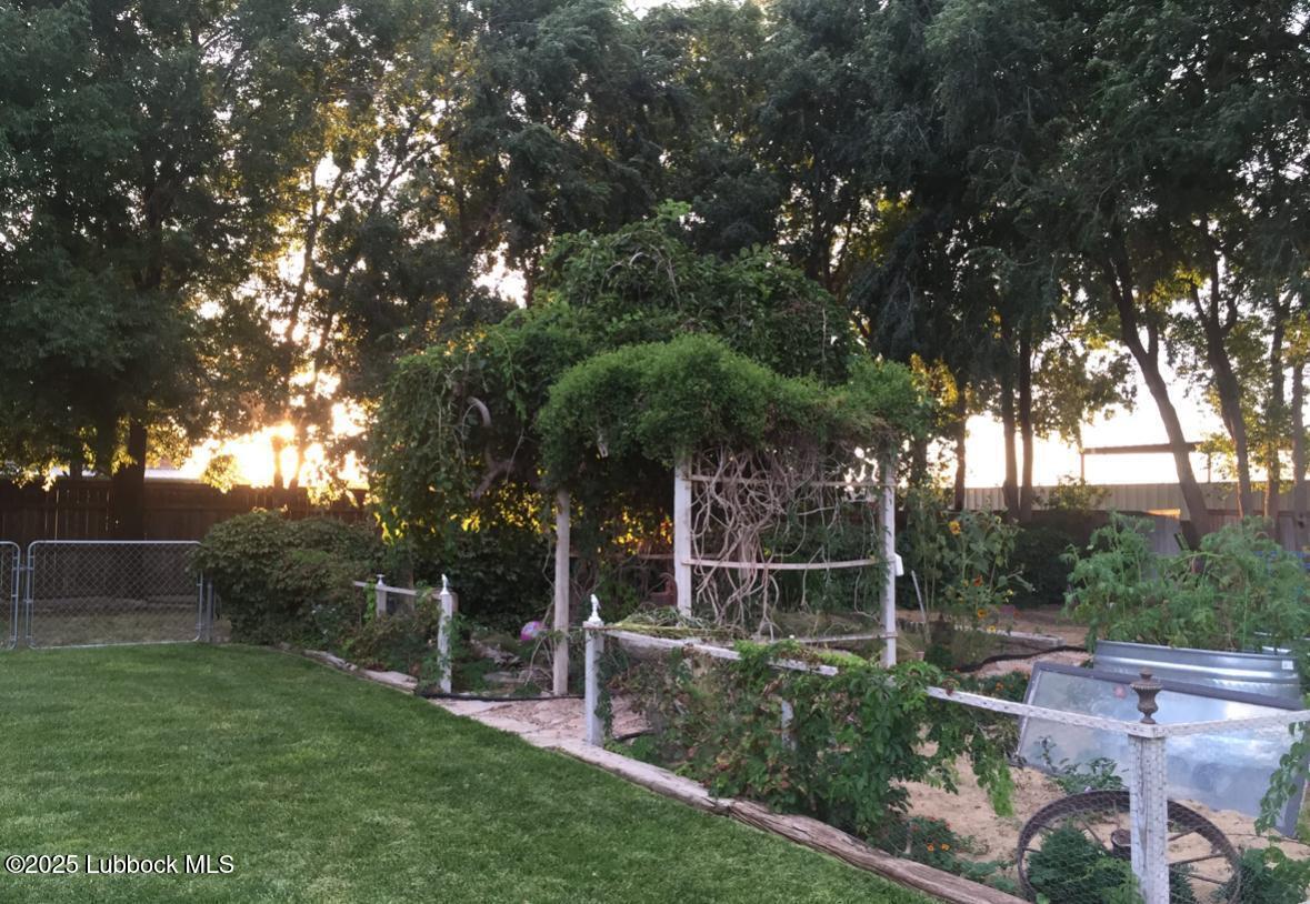 7206 76th Street Lubbock, TX 79407 - Photo 50 of 55 a front view of a house with a yard