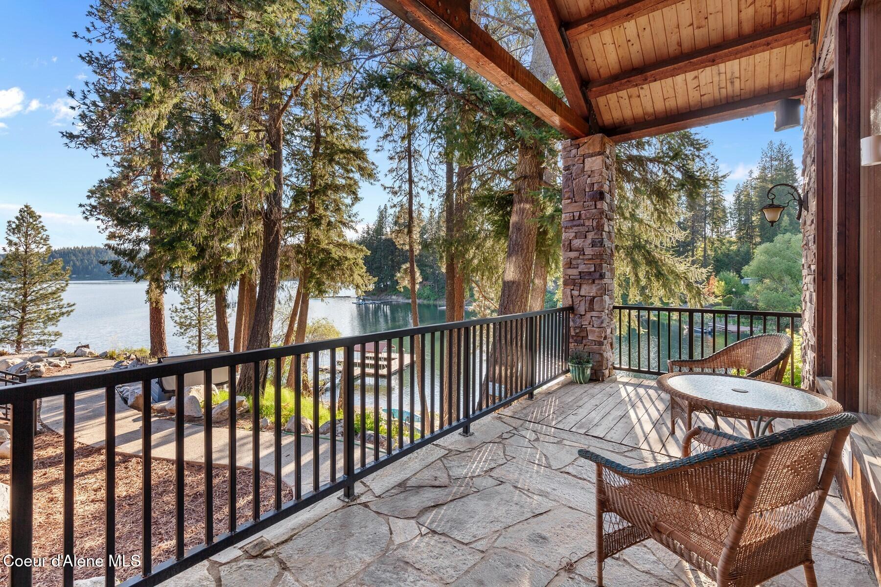 14318 North Waters Edge Court Hayden, ID 83835 - Photo 18 of 49 Lake views from deck