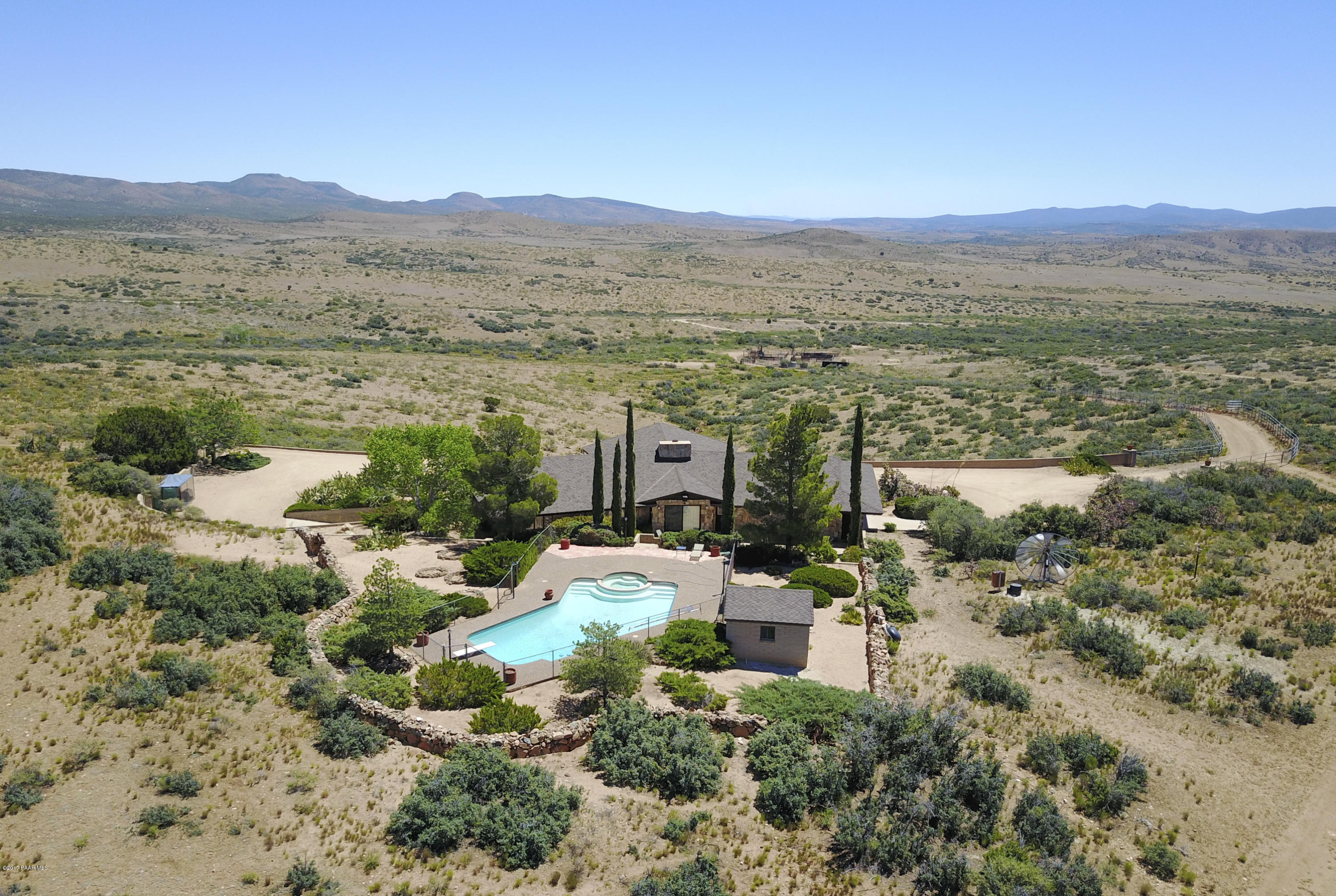 17900 Med Bar Road Dewey, AZ 86327 - Photo 4 of 95 An Aerial Back View