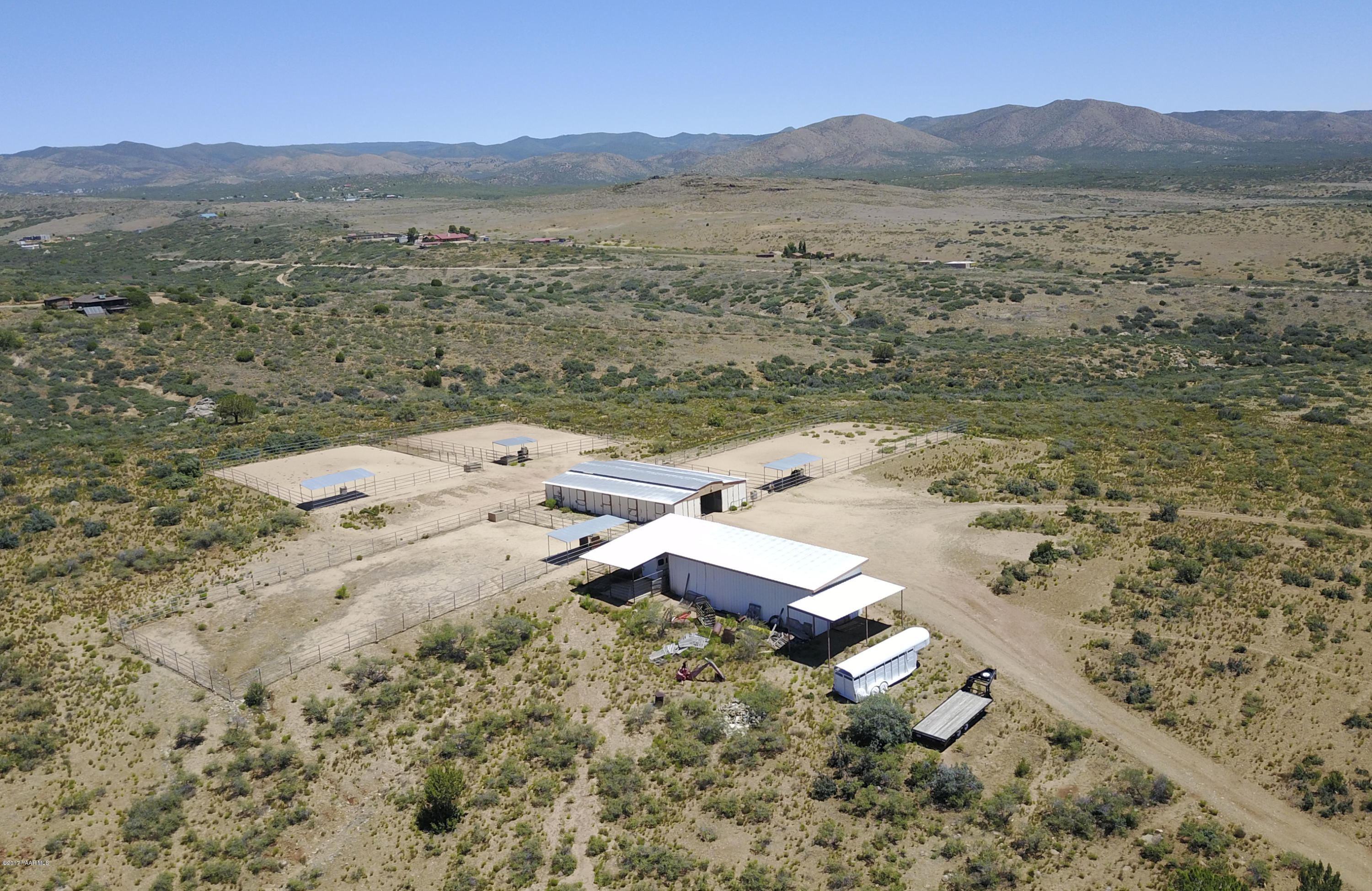 17900 Med Bar Road Dewey, AZ 86327 - Photo 63 of 95 Stables Aerial View