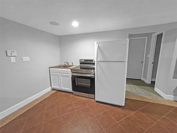 a kitchen with a stove