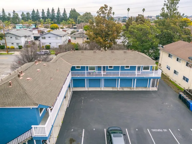 a view of a city from a terrace