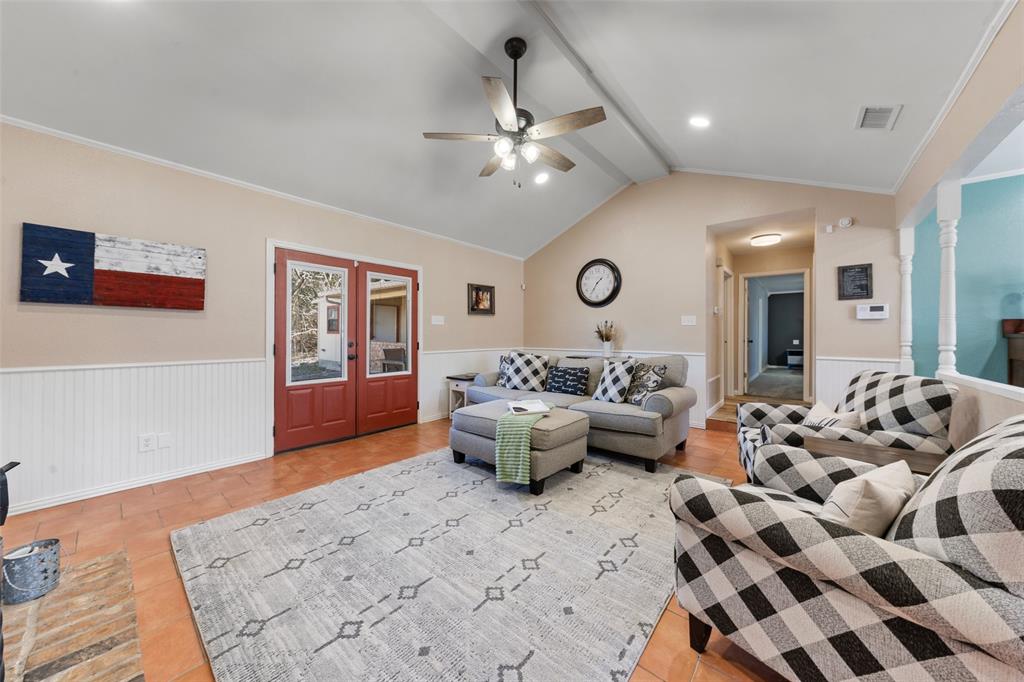 162 High Ridge Drive Bruceville, TX 76630 - Photo 10 of 40 a bedroom with furniture and wooden floor
